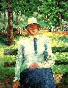 unemployed girl Kazimir Malevich